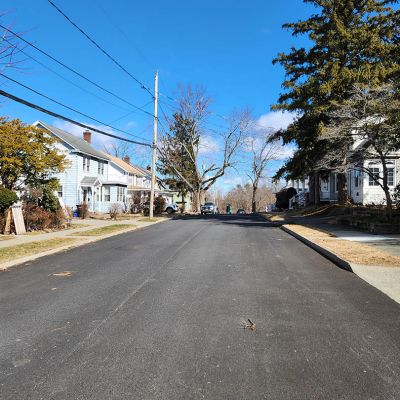 Emergency tree service operation site